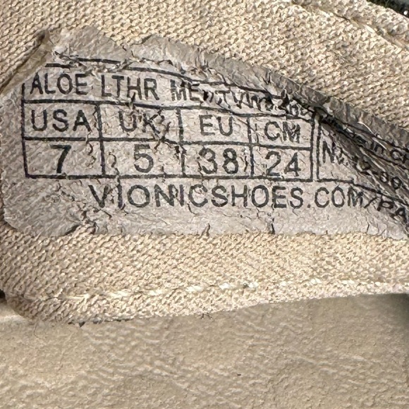 Vionic Tide Aloe Women's Pewter Flip Flop Sandals Size 7 - Picture 9 of 9